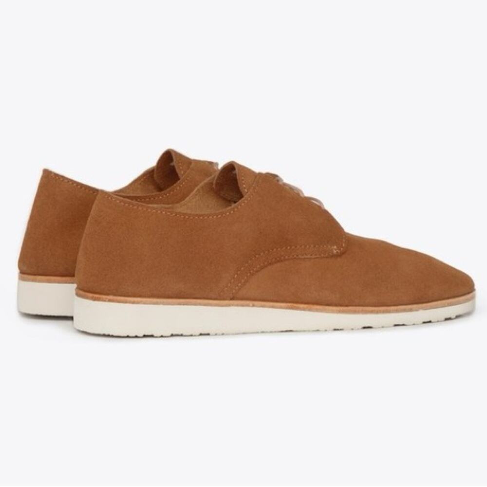 Nisolo Sedona Lightweight Derby Tan Suede Shoes Women’s 11 NIB Sold Out - Picture 4 of 10
